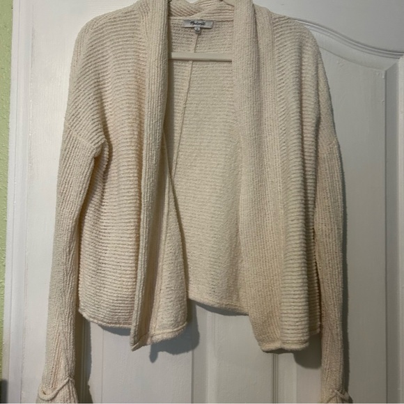 MADEWELL Open Crop Cardigan Sweater sz small - Picture 7 of 16